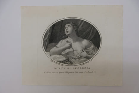 Morte di Lucrezia / La mort de Lucrèce / Death of Lucrece. Leopoldo Aicci