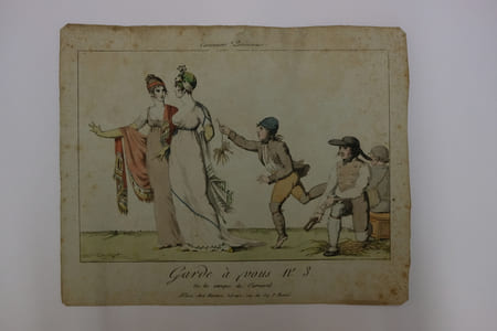 Garde à vous, ou les attrapes de carnaval.