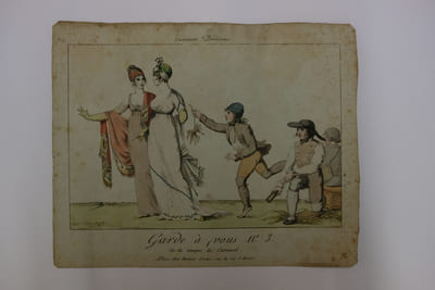 Garde à vous, ou les attrapes de carnaval.