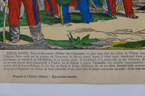 Soumission d'Abd-El-Kader. Imagerie Pellerin