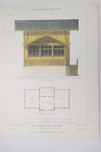 LE BOIS DE BOULOGNE ARCHITECTURAL. Châlet de la Mare d'Auteuil.