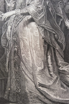 Le mariage de la Reine.. Antoine Trouvain (1640-1707)