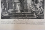 Le mariage de la Reine.. Antoine Trouvain (1640-1707)