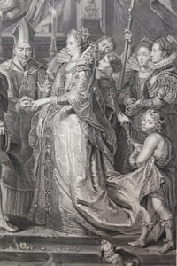 Le mariage de la Reine.