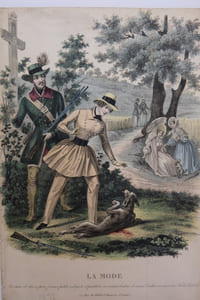La mode vestimentaire pendant la chasse.