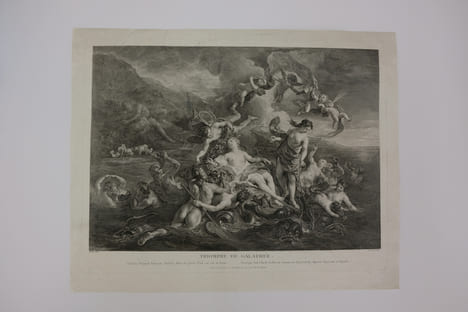 Le Triomphe de Galathée. Jean-François de Troy