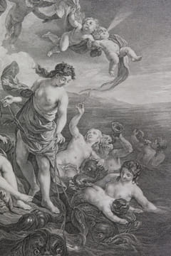 Le Triomphe de Galathée. Jean-François de Troy