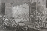 Massacre des Huguenots. 