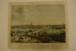 Vue de la ville et du pont de Bordeaux prise du quai de la Bastide. Garneray ( Louis )