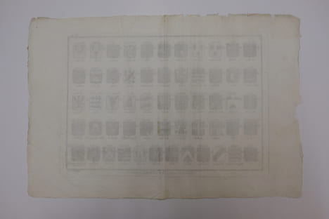 Blason où Art Héraldique. Diderot et D'alembert