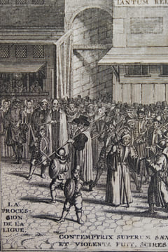 La procession de la ligue. Anonyme