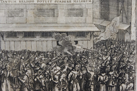La procession de la ligue. Anonyme