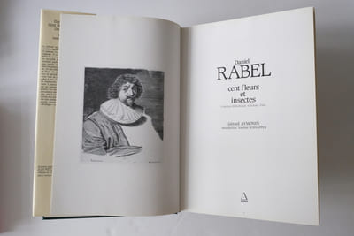 Daniel Rabel / Cent fleurs et insectes / Collection bibliotheque nationale, Paris
