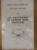 Initiations Africaines. XII. LES ARACHNIDES DE L'AFRIQUE NOIRE FRANCAISE. L. Berland