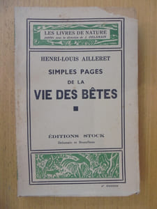 Simples pages de la vie des bêtes