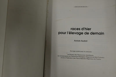 Races d'hier pour l'élevage de demain