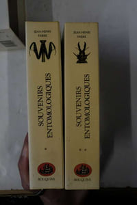 Souvenirs entomologiques, 2 volumes