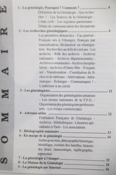 INITIATION A LA GENEALOGIE. Alain Morineau