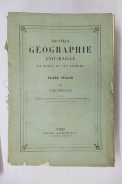 NOUVELLE GEOGRAPHIE UNIVERSELLE LA TERRE ET LES HOMMES. VII l'Asie Orientale. . Elisée Reclus