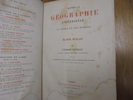 LA TERRE
Nouvelle Géographie Universelle. - La Terre et Les Hommes. . ÉLISÉE RECLUS