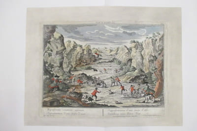 REPRESENTATION D'UNE CHASSE D'OURS. 
