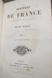 HISTOIRE DE FRANCE. Depuis les temps les plus reculés jusqu'en 1789. En 17 tomes (avec la table analytique).