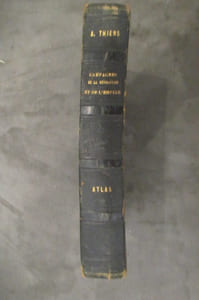ATLAS des CAMPAGNES de la REVOLUTION FRANCAISE.