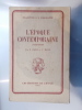 L'EPOQUE CONTEMPORAINE 1848 - 1939.. E. Jarry & P. Mazin