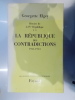 HISTOIRE DE LA IVe REPUBLIQUE. Tome 2. LA REPUBLIQUE des CONTRADICTIONS 1951-1954.. Georgette Elgey