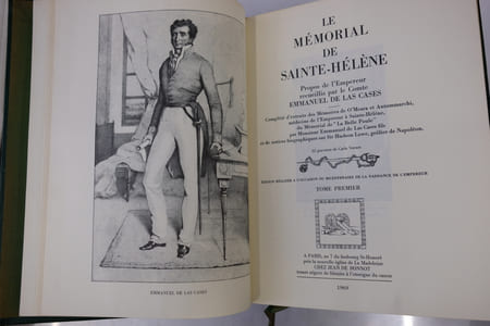 Le mémorial de Sainte-Hélène. 4 tomes