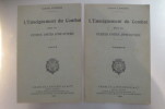 L'ENSEIGNEMENT du COMBAT dans les PETITES UNITES D'INFANTERIE. En 2 volumes : Texte + Croquis. . Colonel Lemoine