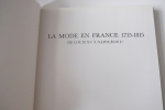 La Mode En France 1715-1815: De Louis XV a Napolean I. Starobinski Jean; Arnold Janet; Duboy Philippe