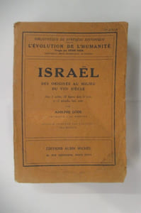 ISRAËL des origines au milieu du VIIe siècle.