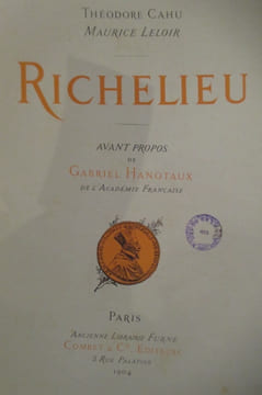 RICHELIEU. Théodore Cahu - Maurice Leloir -