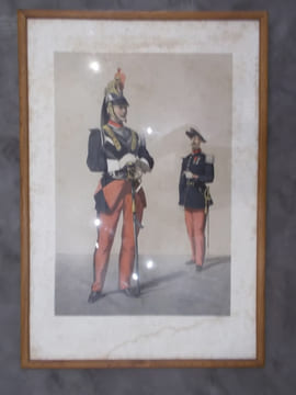 ARMEE DE LIGNE : Cuirassiers, Officiers (Grande et Petite Tenue) + Lanciers, Officiers (Grande et Petite Tenue) + Chasseurs, Soldat (Grande Tenue) et ...