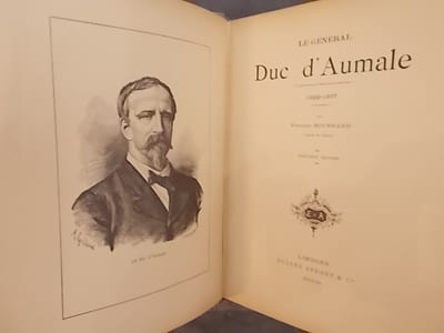LE GENERAL DUC D'AUMALE 1822-1897.