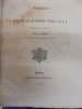 MÉMOIRES DE NICOLAS-JOSEPH FOUCAULT publiés et annotés par F. Baudry.. BAUDRY (F.) - FOUCAULT (Nicolas-Joseph).