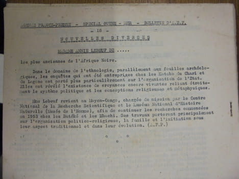NOUVELLES DIVERSES. AGENCE FRANCE-PRESSE BULLETIN D'A.E.F.