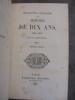 REVOLUTION FRANCAISE - HISTOIRE DE DIX ANS 1830-1840 - TOMES 1 à 5.. BLANC LOUIS

