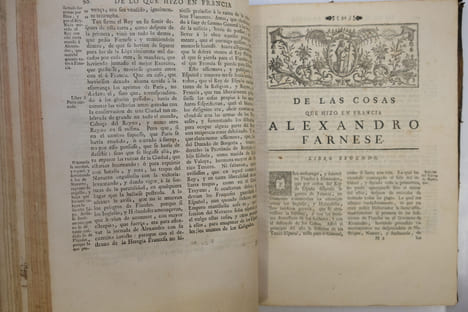 Guerras de Flandes, tercera decada, de lo que hizo en Francia Alexandro Farnese, Tercero Duque De Parma Y Placencia. Estrada Famiano