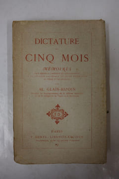 Dictature de cinq mois. Al. Glais-Bizoin