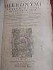 Opera omnia quae reperiri potuerunt (5 vol.) . Sancti Hieronymi Stridonensis