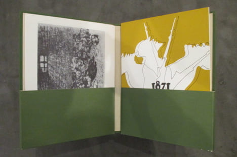 1871 LA COMMUNE OU L'EXPERIENCE DU POUVOIR par l'Affiche et l'Image. . André Rossel / Maquette et dessins de Liliane Parlier