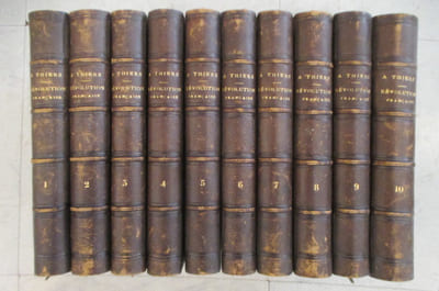 HISTOIRE DE LA REVOLUTION FRANCAISE. Treizième édition. 10 tomes.