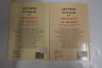 Lettres d'Italie du Président de Brosses. Tomes 1 et 2 (complet).. Frédéric d'Agay