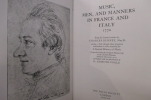 MUSIC, MEN, AND MANNERS IN FRANCE AND ITALY 1770.. Charles Burney 