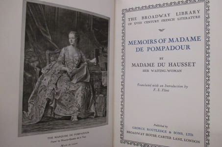 MEMOIRS OF MADAME DE POMPADOUR.