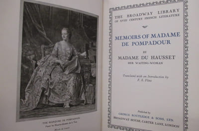MEMOIRS OF MADAME DE POMPADOUR.