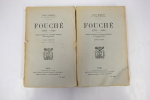 Fouché - Tome I & II. Louis MADELIN