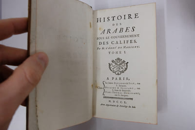 Histoire des Arabes sous le gouvernement des califes
